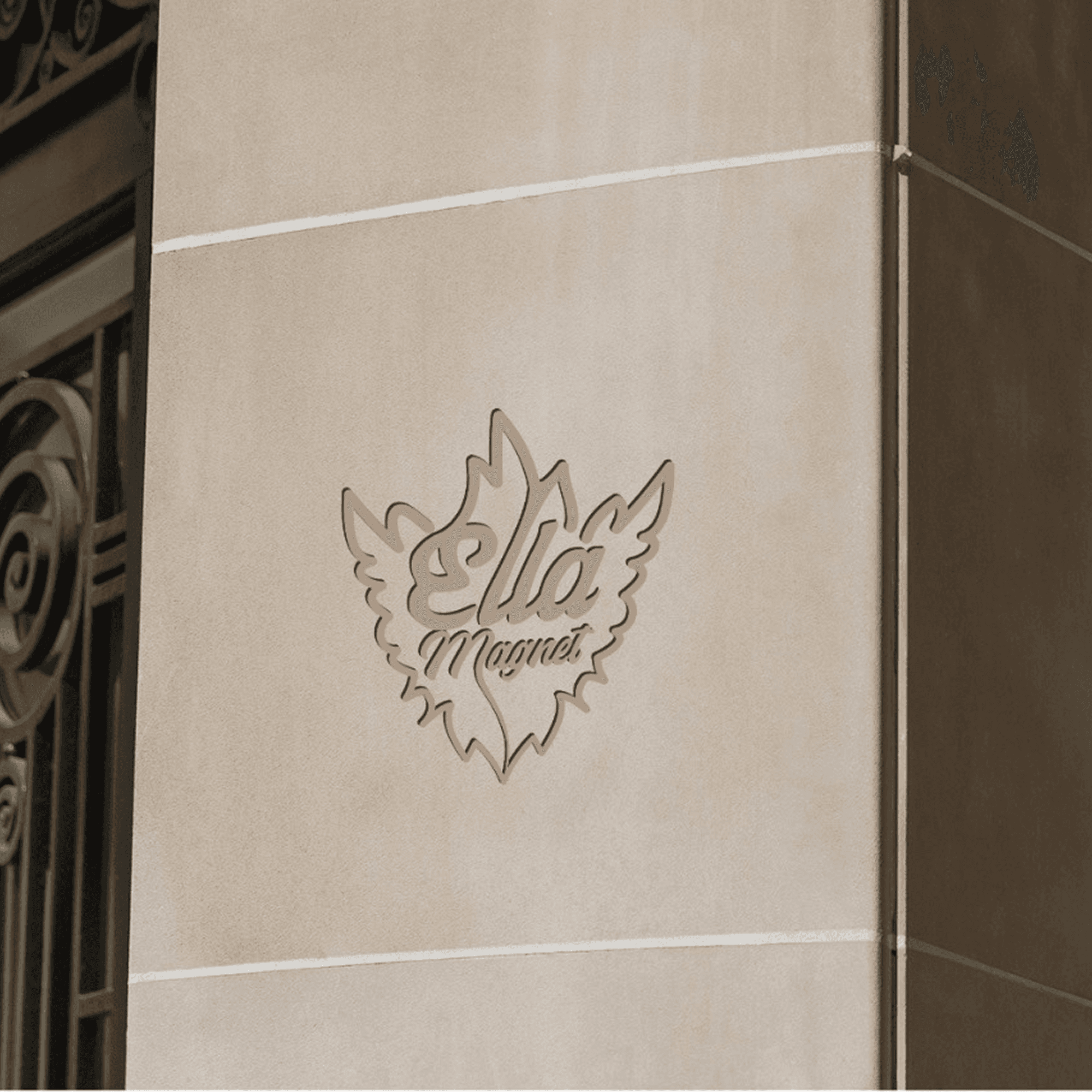 Ella Magnet Inn Logo Design - image 6