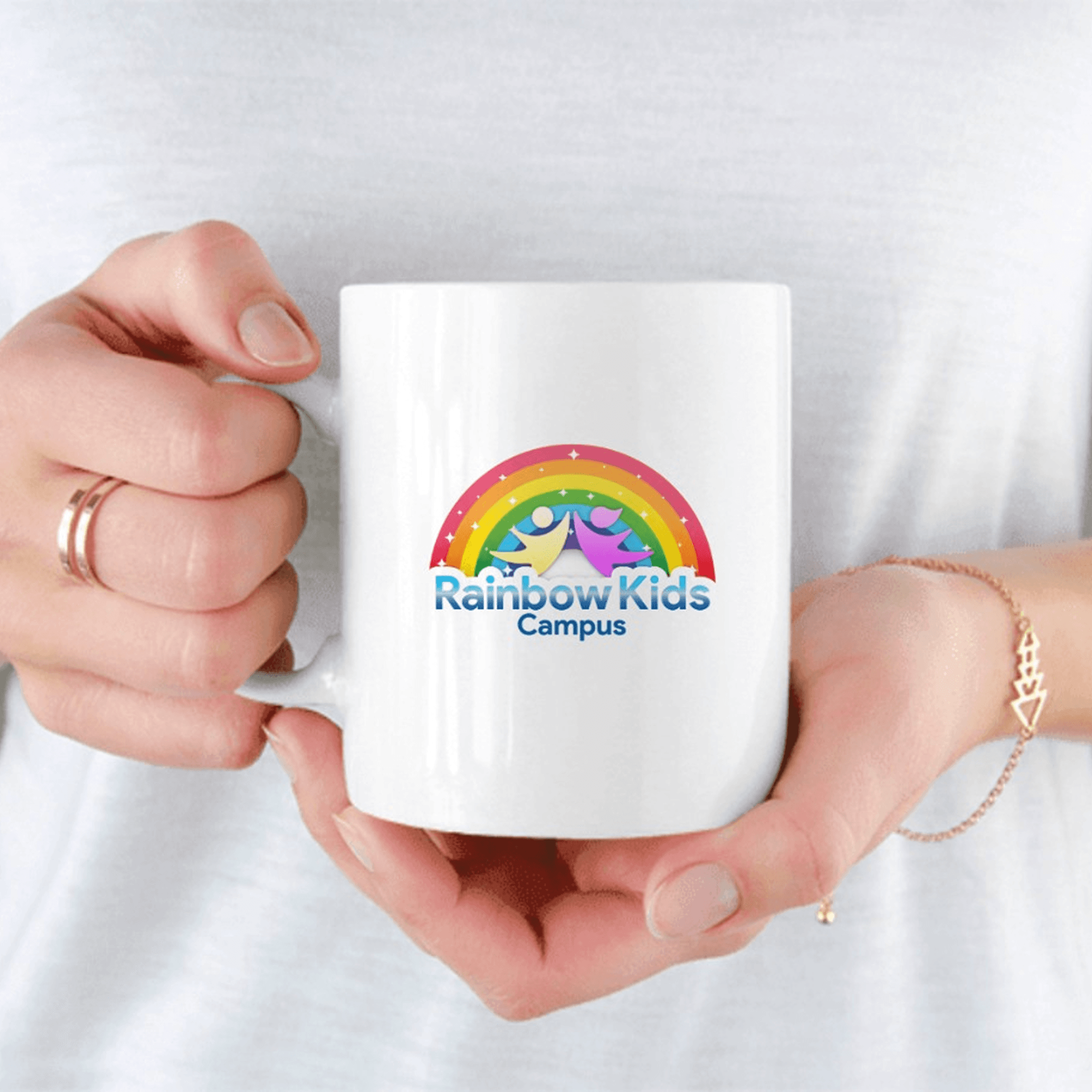 Rainbow Kids Campus Logo Design - image 2
